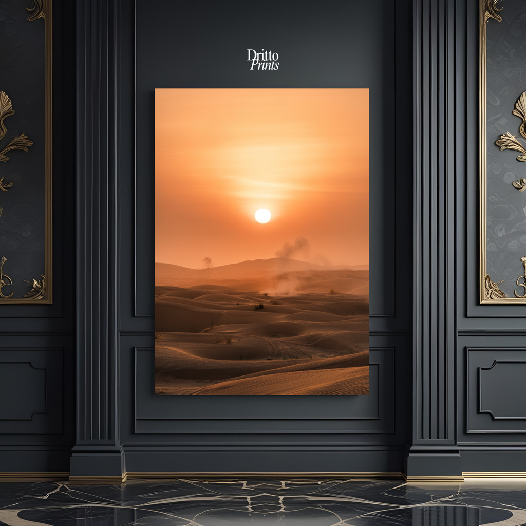 (PD18) Sunburnt Silence - Poster