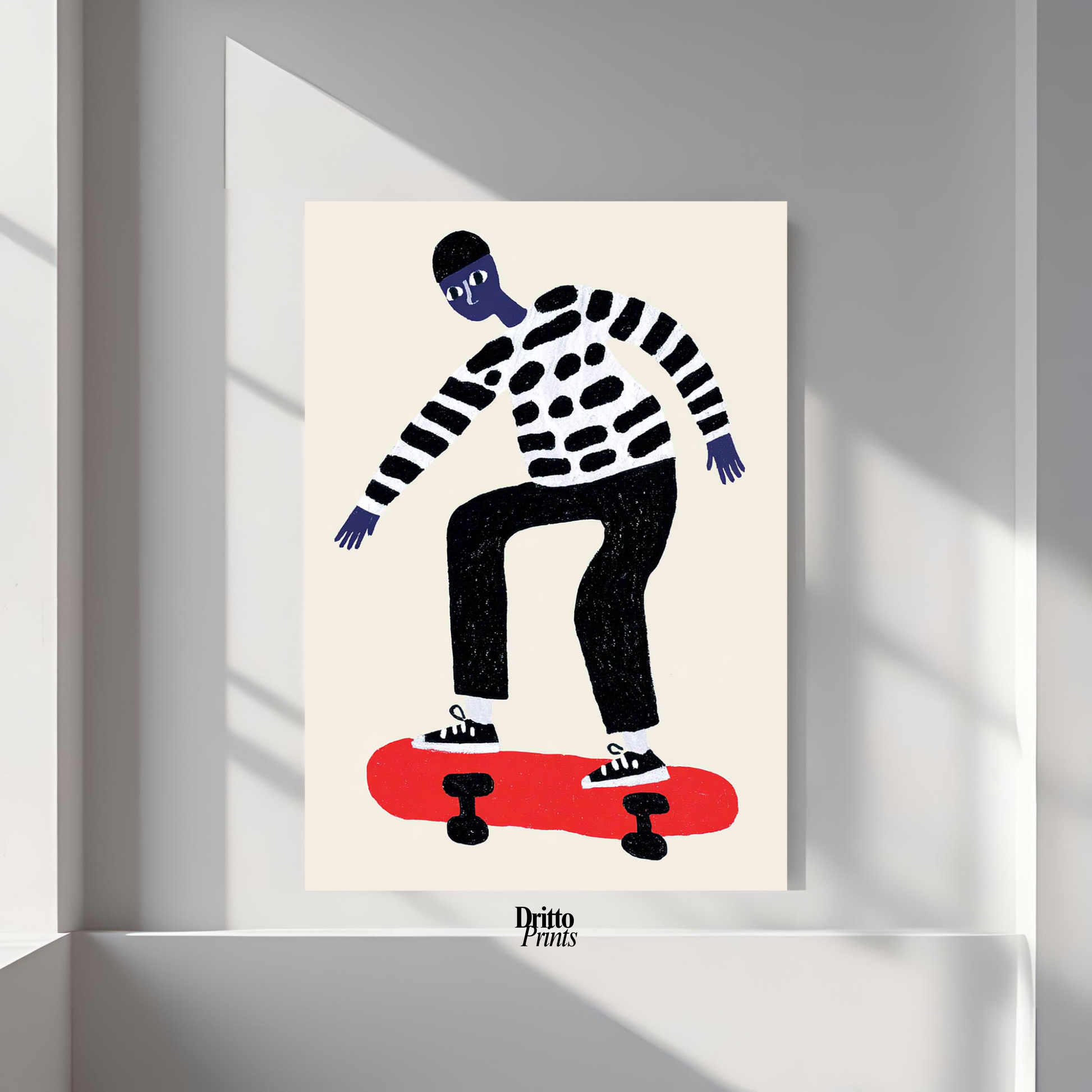 (PD40) Below the Board - Poster
