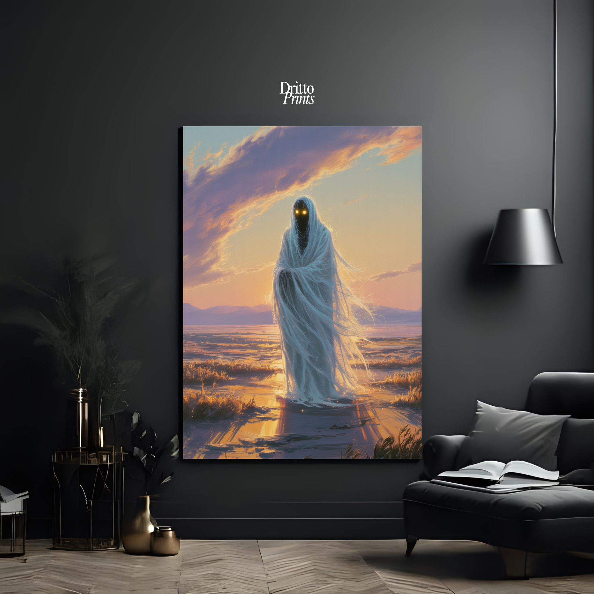 (PD10) Yellow Eyes in the Cosmos - Poster