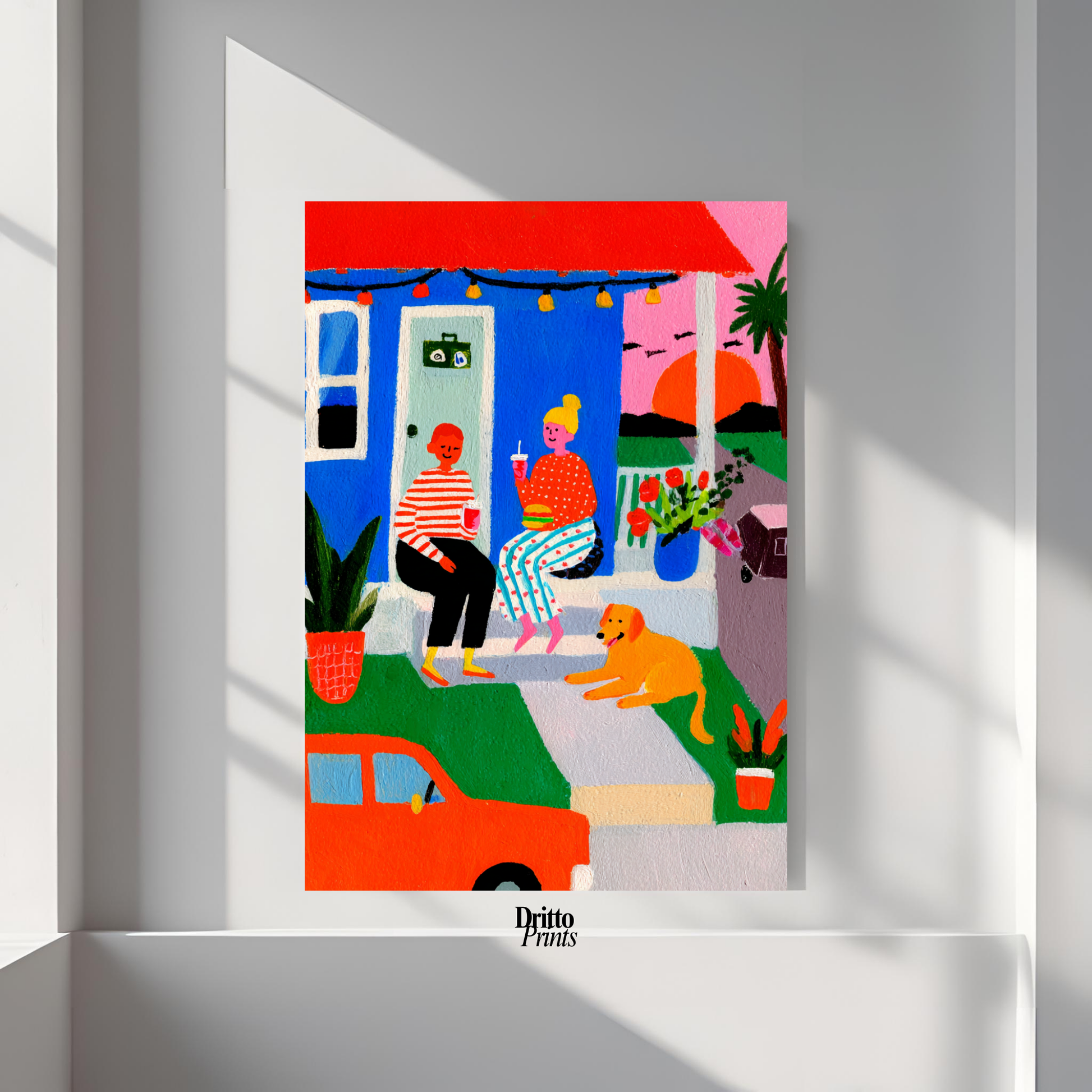 (PD43) Summer Evenings 1984 - Poster
