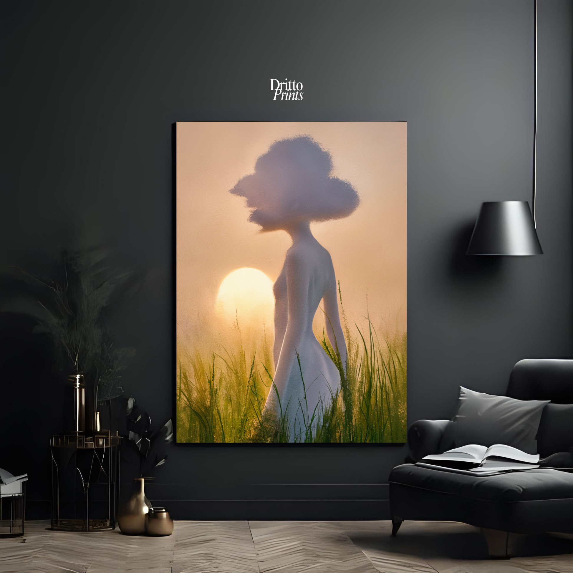 (PD9) Stillness in Bloom - Poster