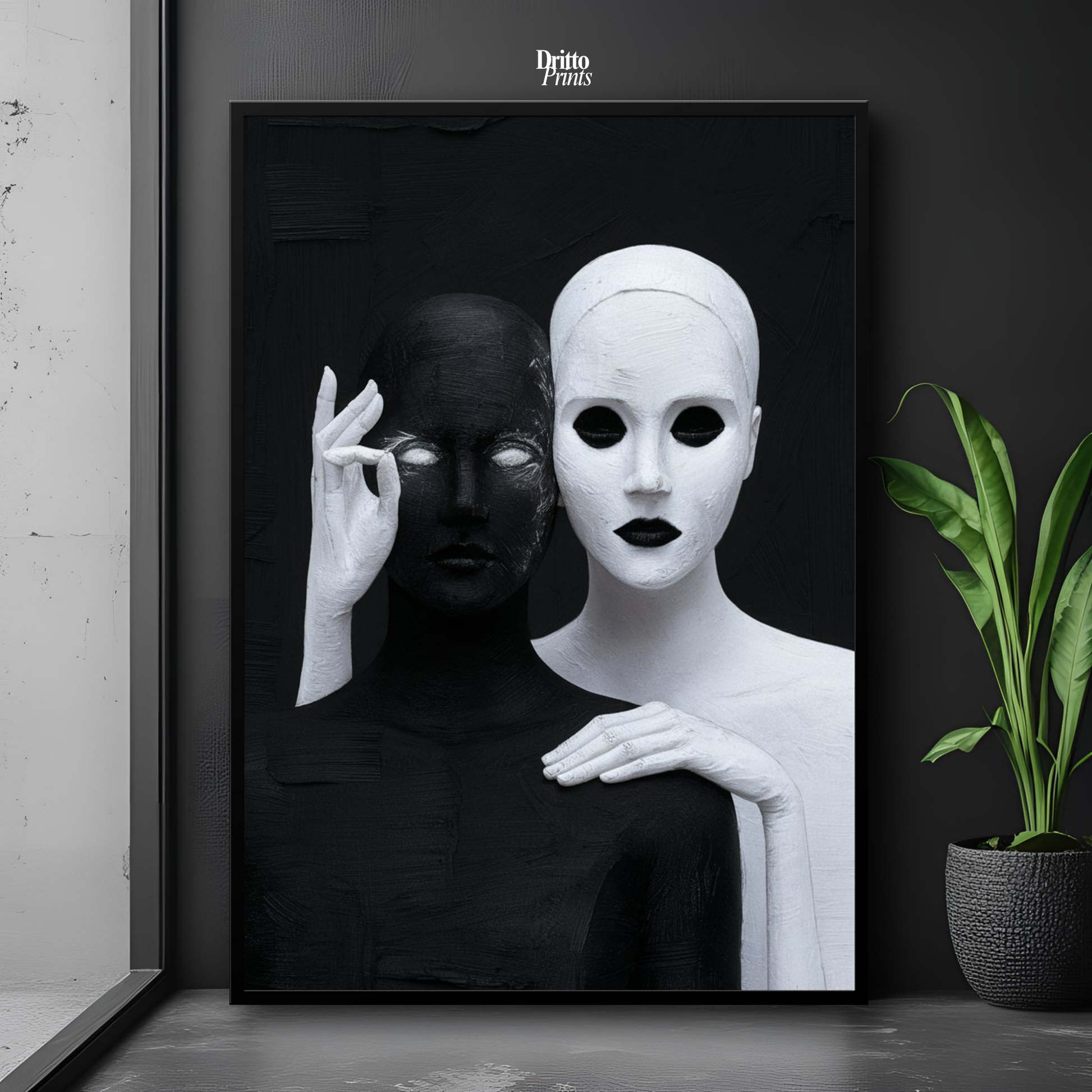 (FD35) The Null Signal - Framed matte paper poster