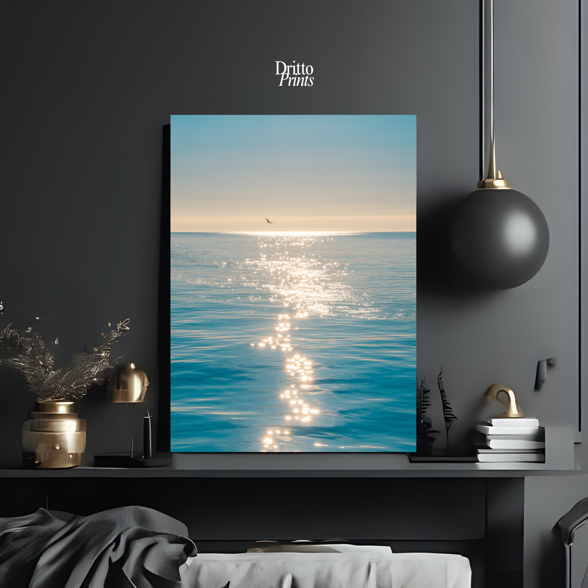 (PD12) A Moment at Sea - Poster