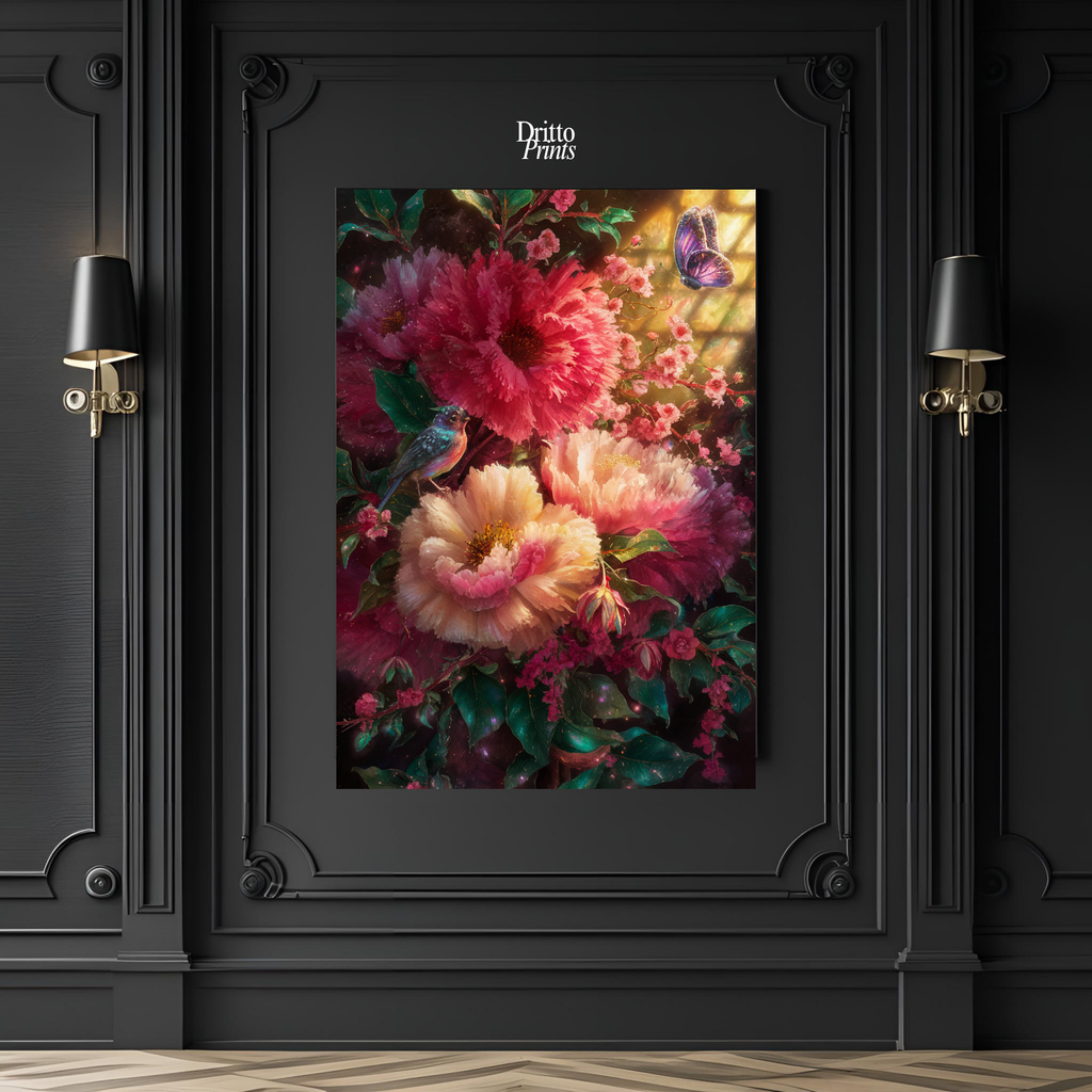 (CD6) Bouquet of Light - Canvas
