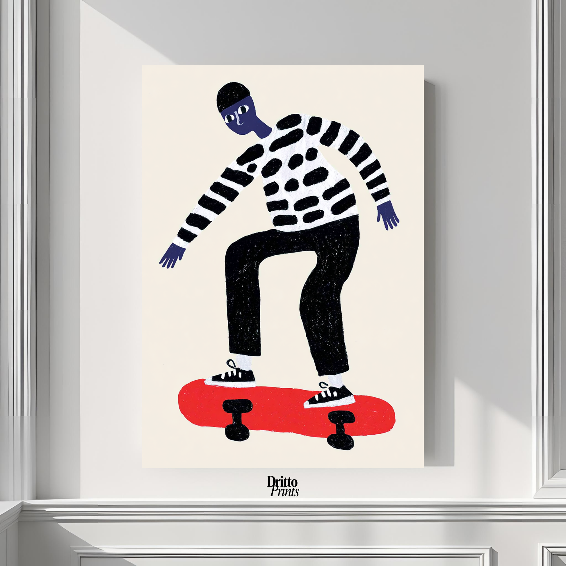 (PD40) Below the Board - Poster