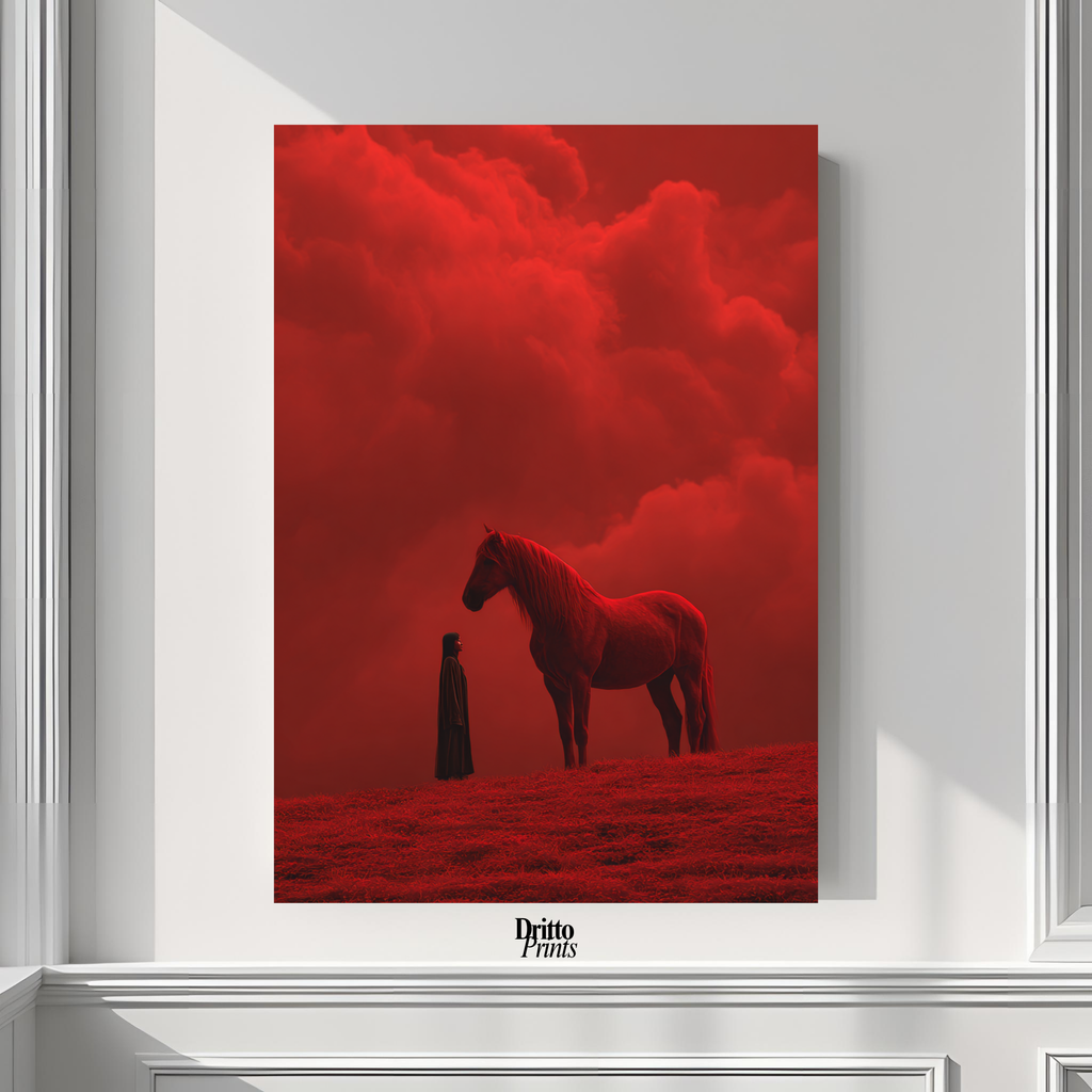 (PD30) Dream Horse & Figures Poster
