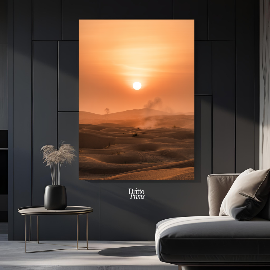 (PD18) Sunburnt Silence - Poster