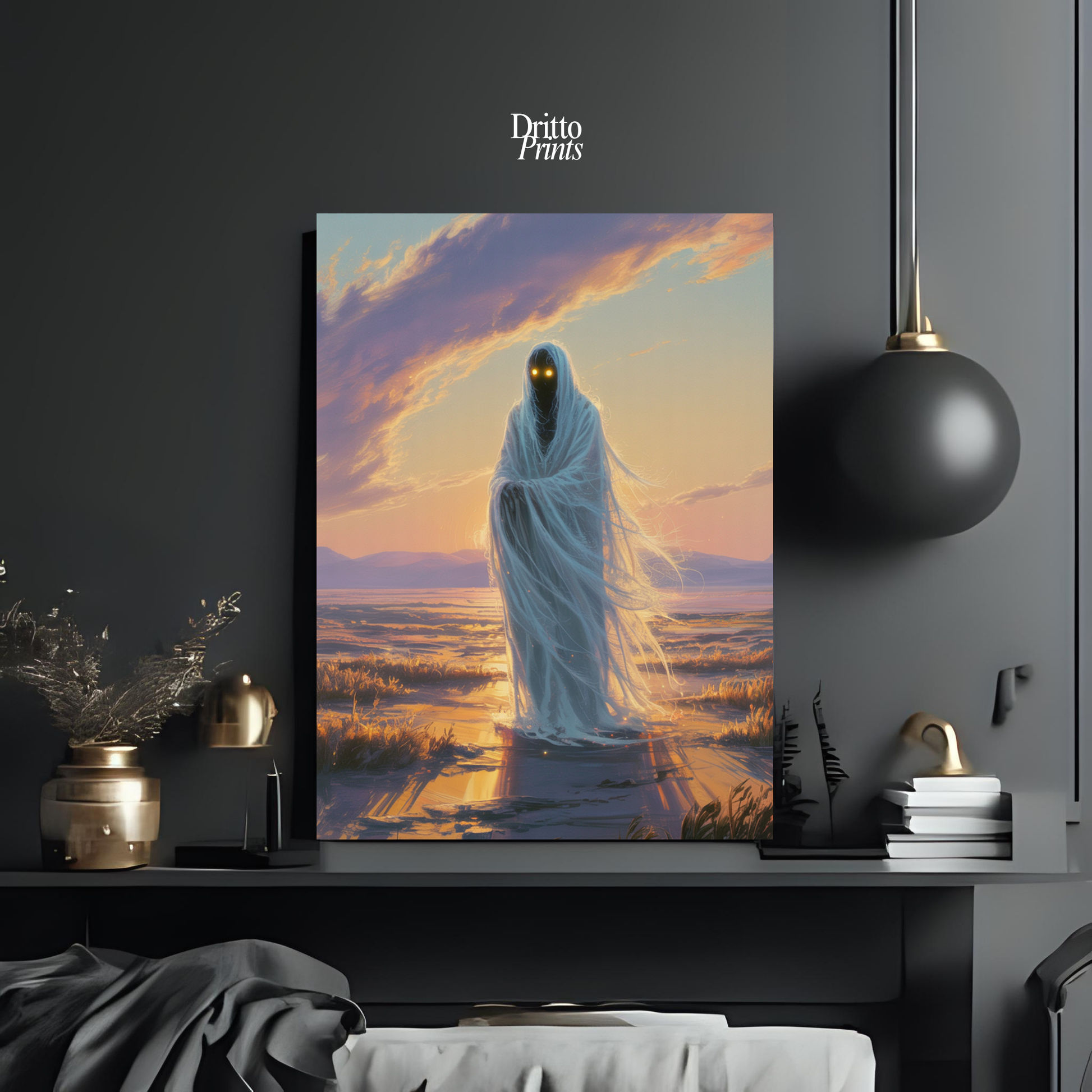 (PD10) Yellow Eyes in the Cosmos - Poster