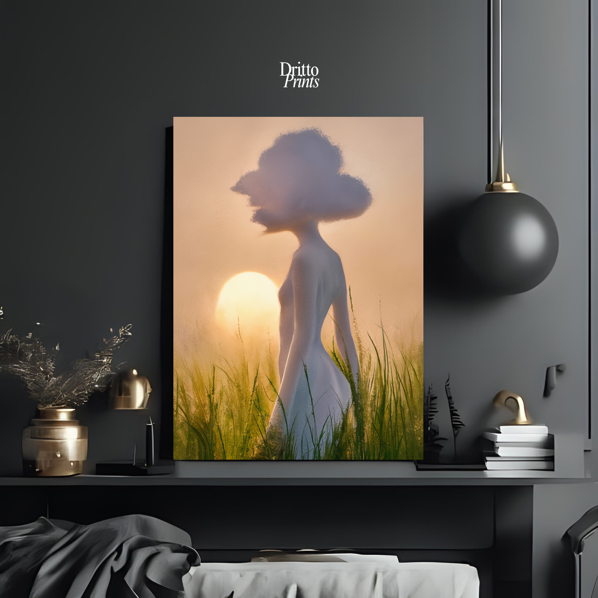 (PD9) Stillness in Bloom - Poster