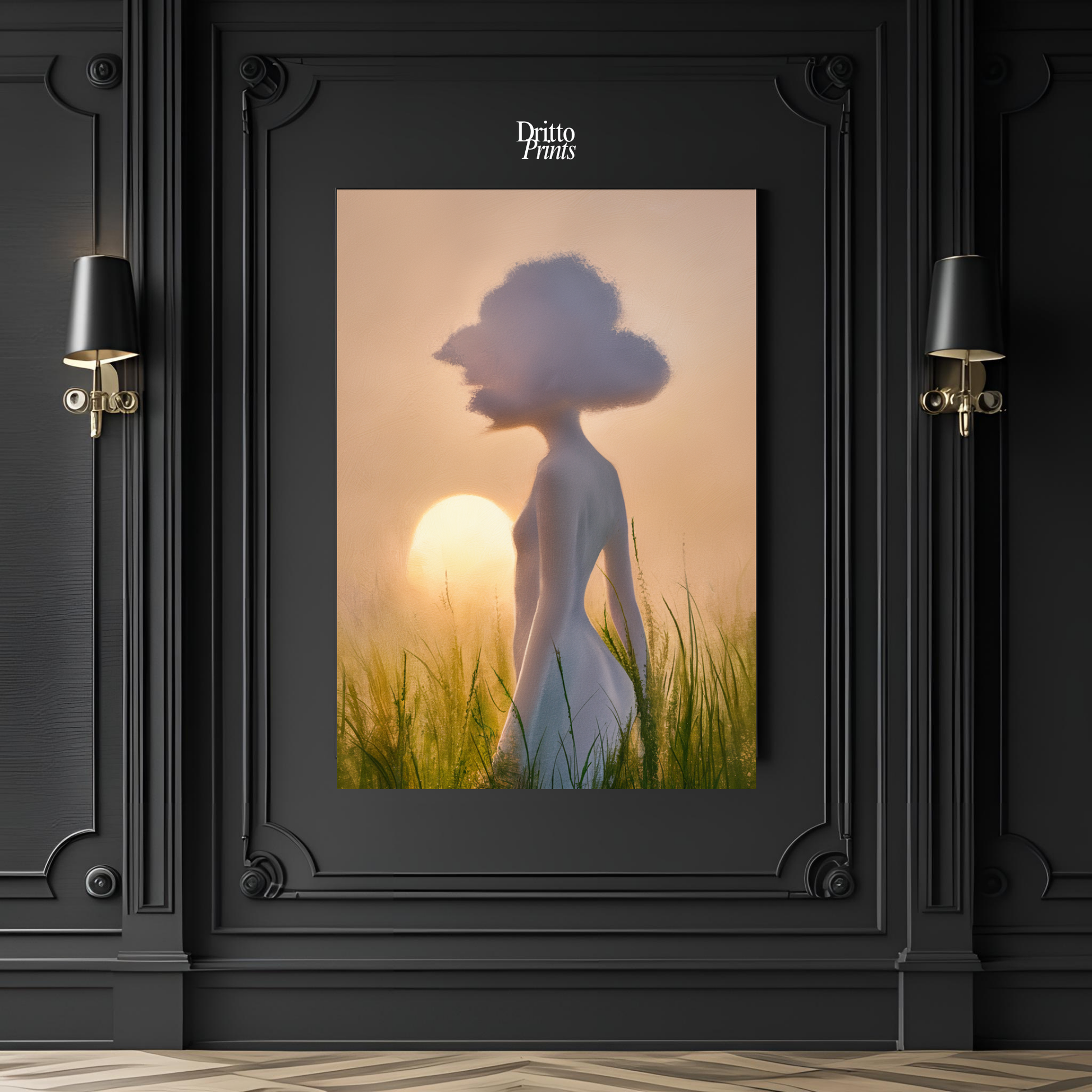 (PD9) Stillness in Bloom - Poster