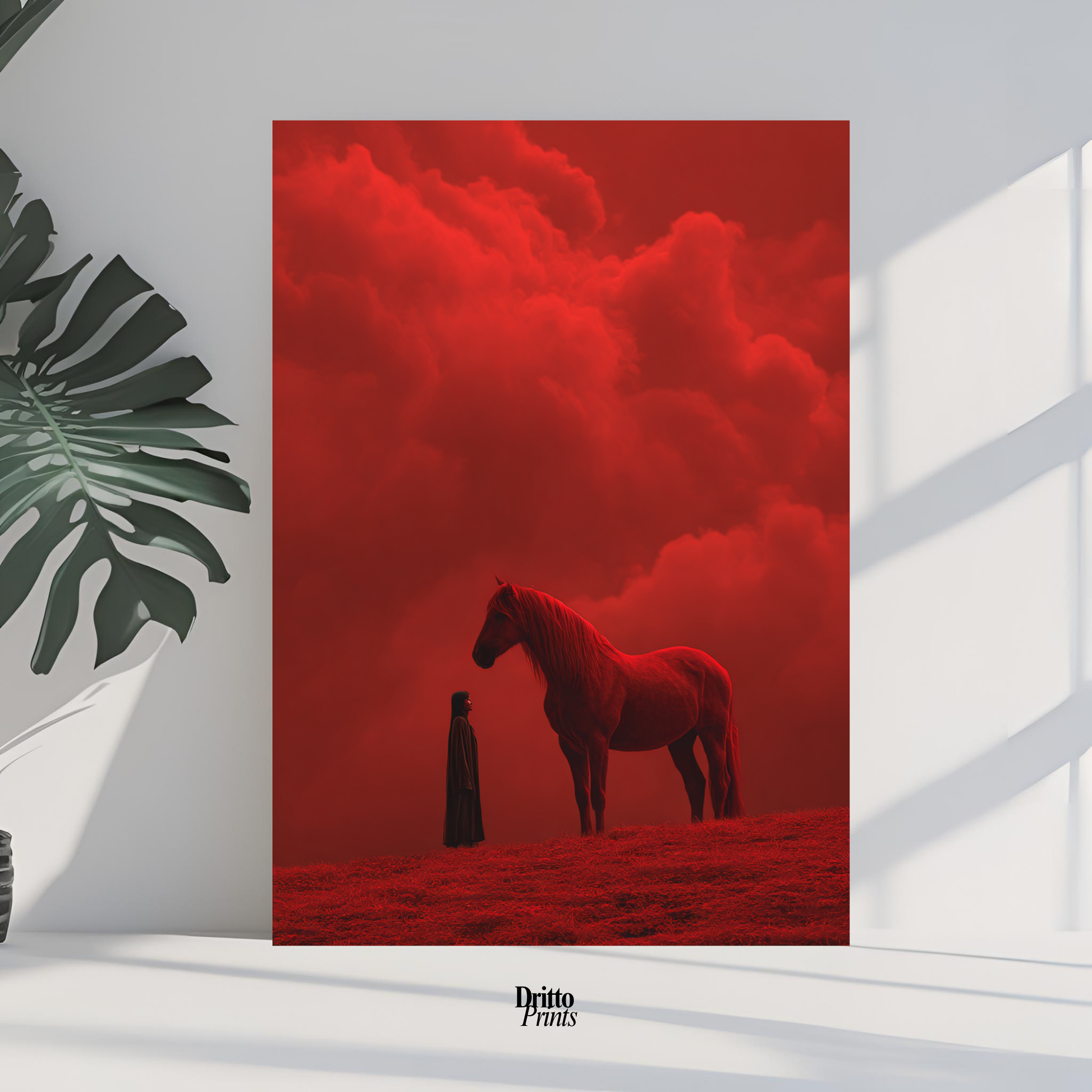 (PD30) Dream Horse & Figures Poster