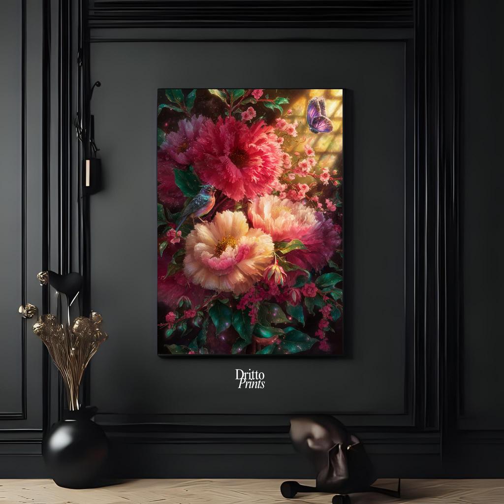 (CD6) Bouquet of Light - Canvas