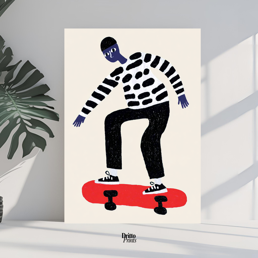 (PD40) Below the Board - Poster
