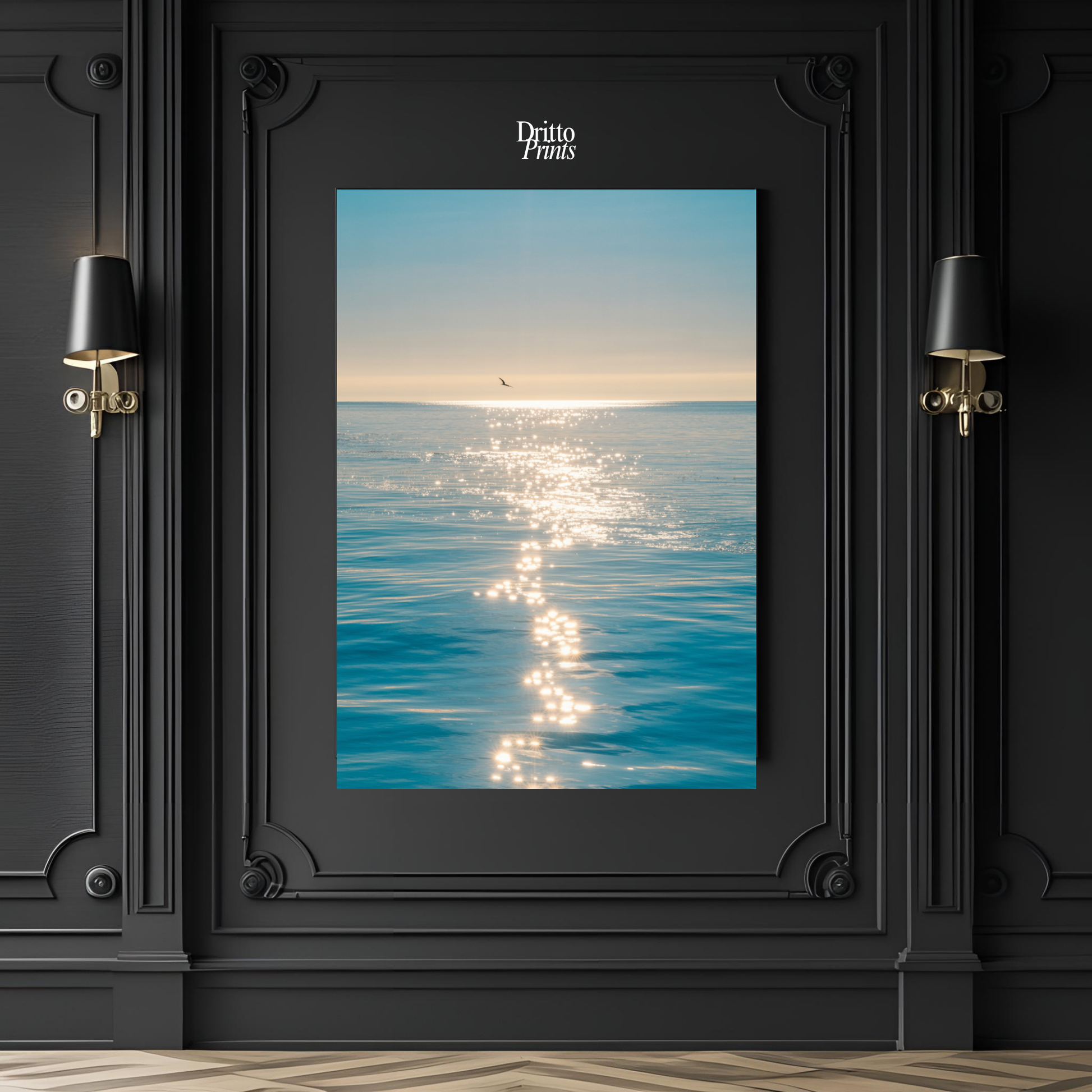 (PD12) A Moment at Sea - Poster