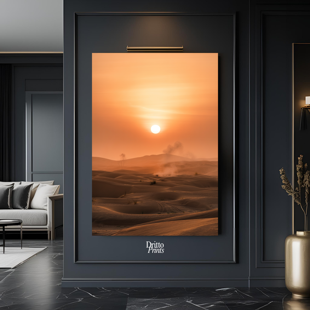 (PD18) Sunburnt Silence - Poster