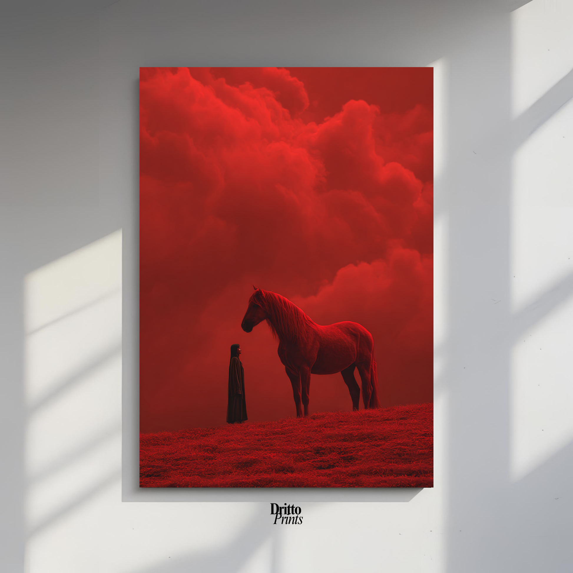 (PD30) Dream Horse & Figures Poster