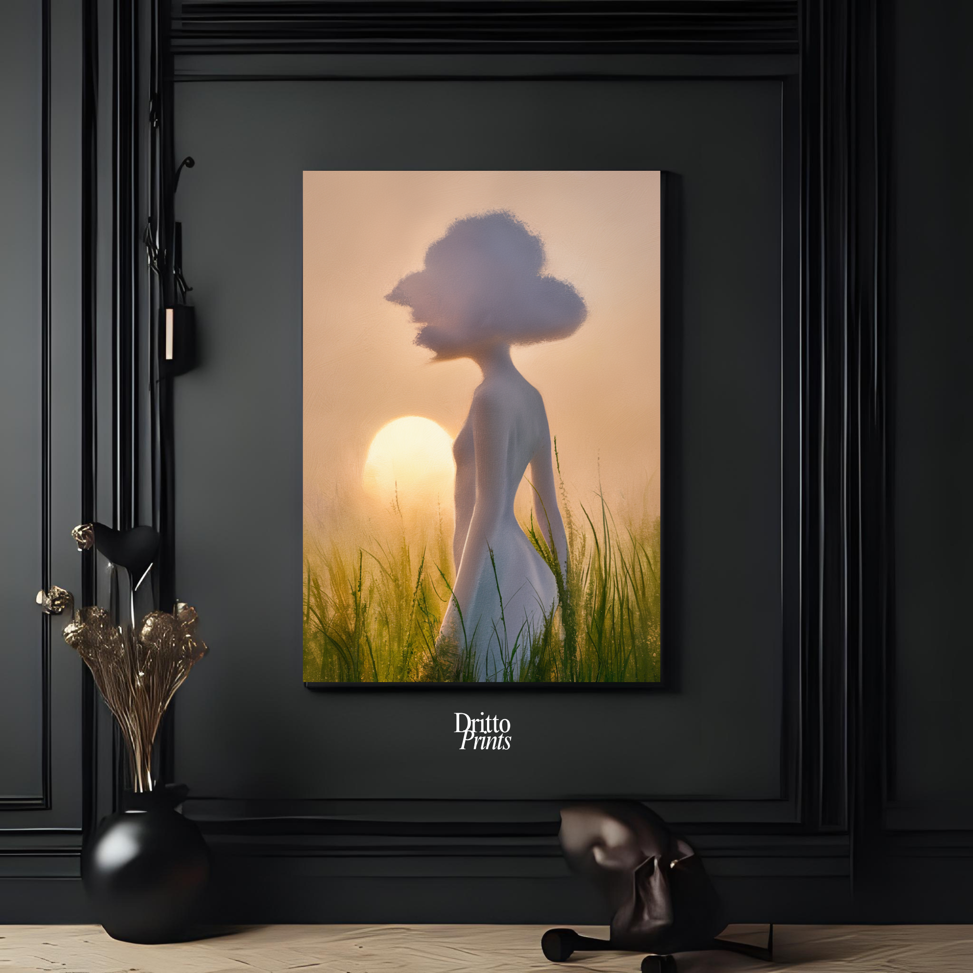(PD9) Stillness in Bloom - Poster