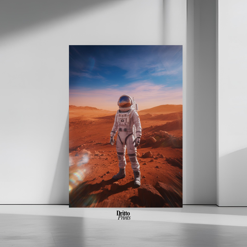 (PD22) Among Crimson Worlds - Poster