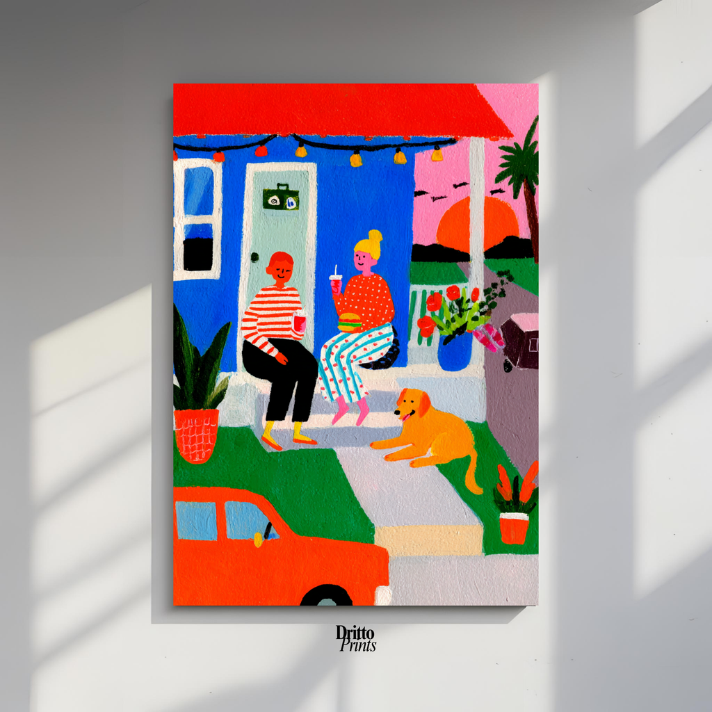 (PD43) Summer Evenings 1984 - Poster
