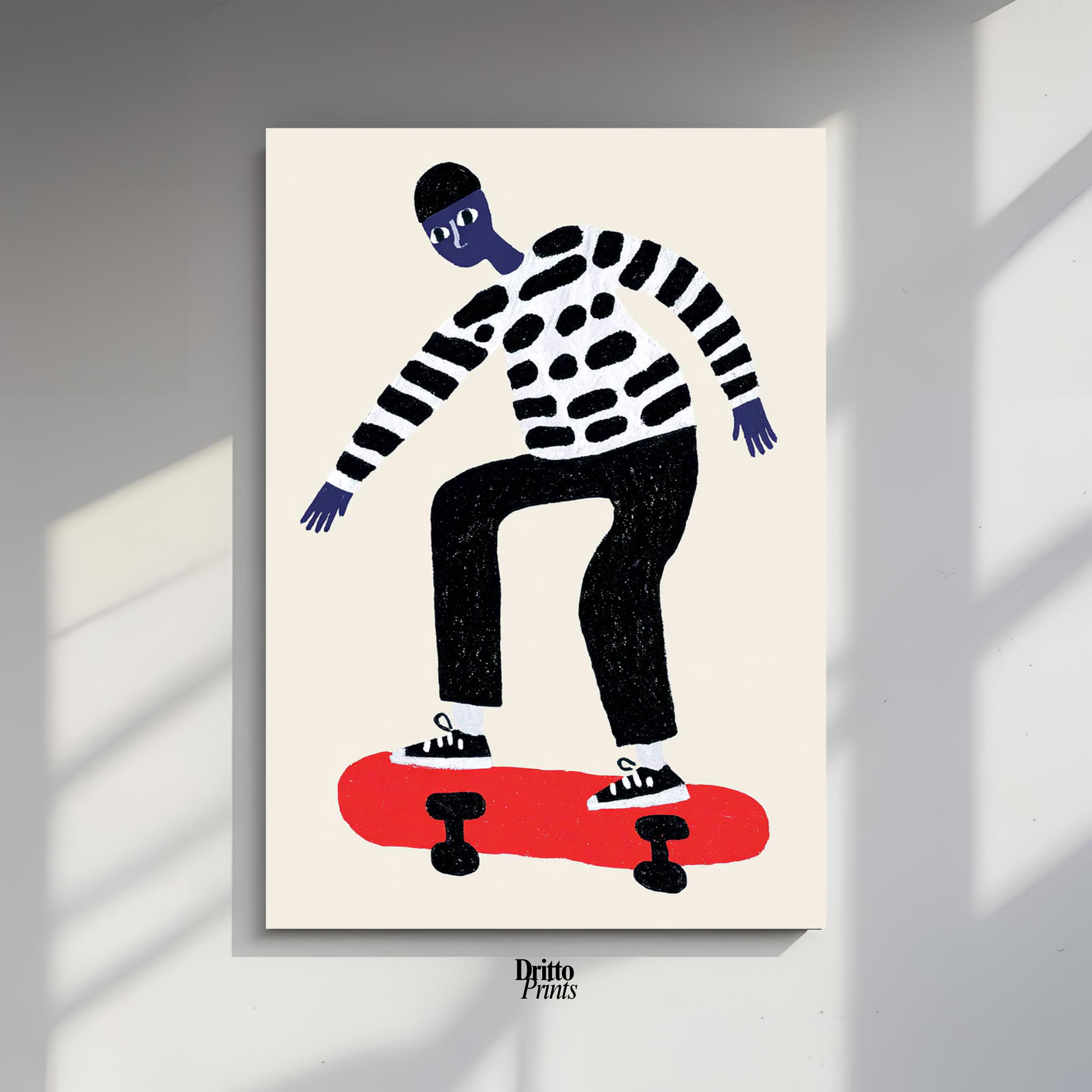 (PD40) Below the Board - Poster