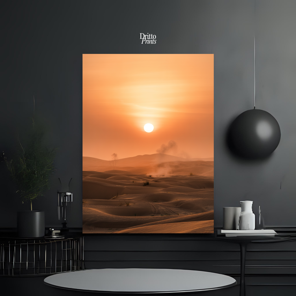 (PD18) Sunburnt Silence - Poster