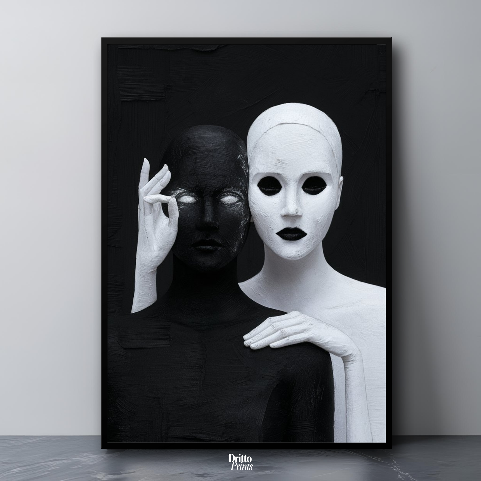 (FD35) The Null Signal - Framed matte paper poster