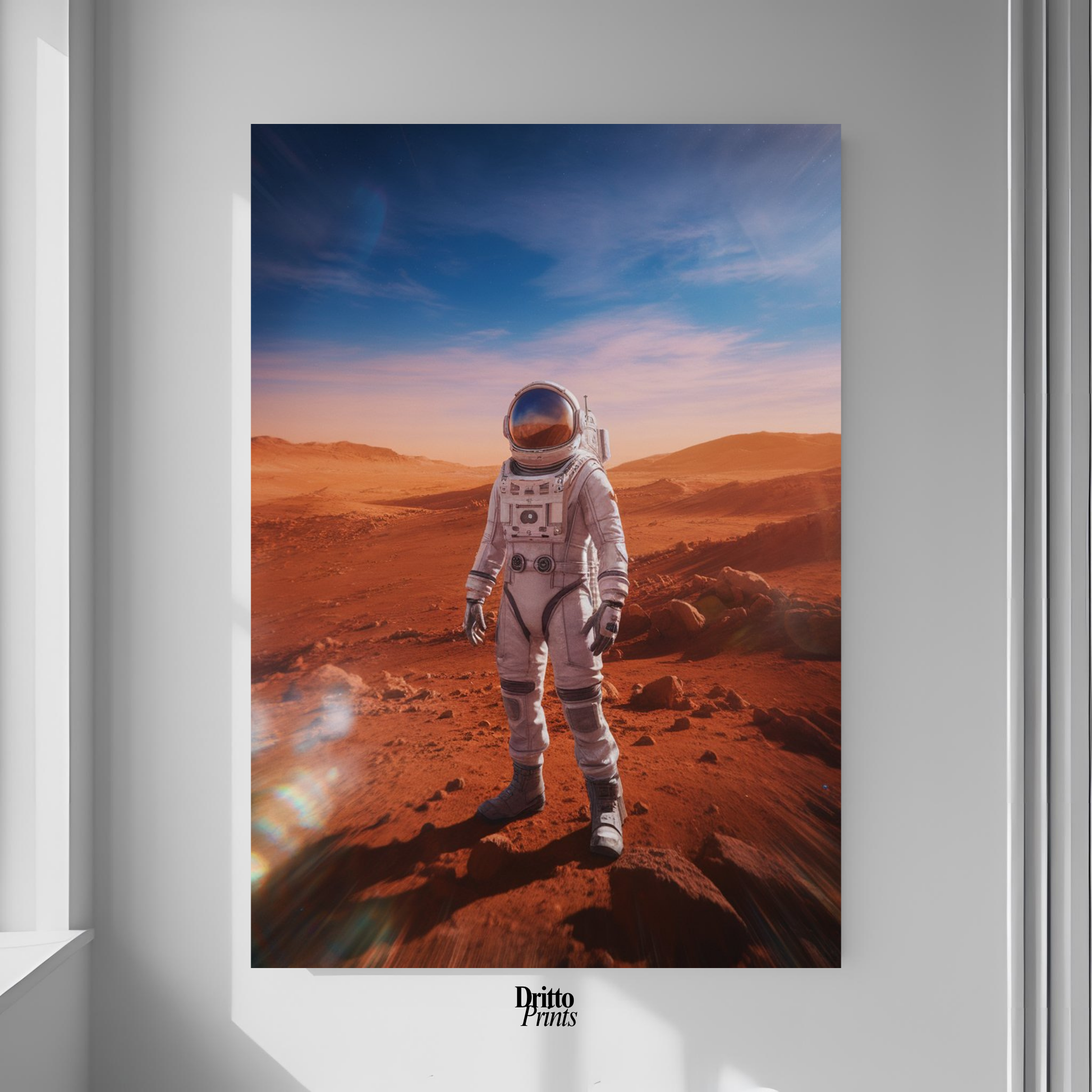 (PD22) Among Crimson Worlds - Poster