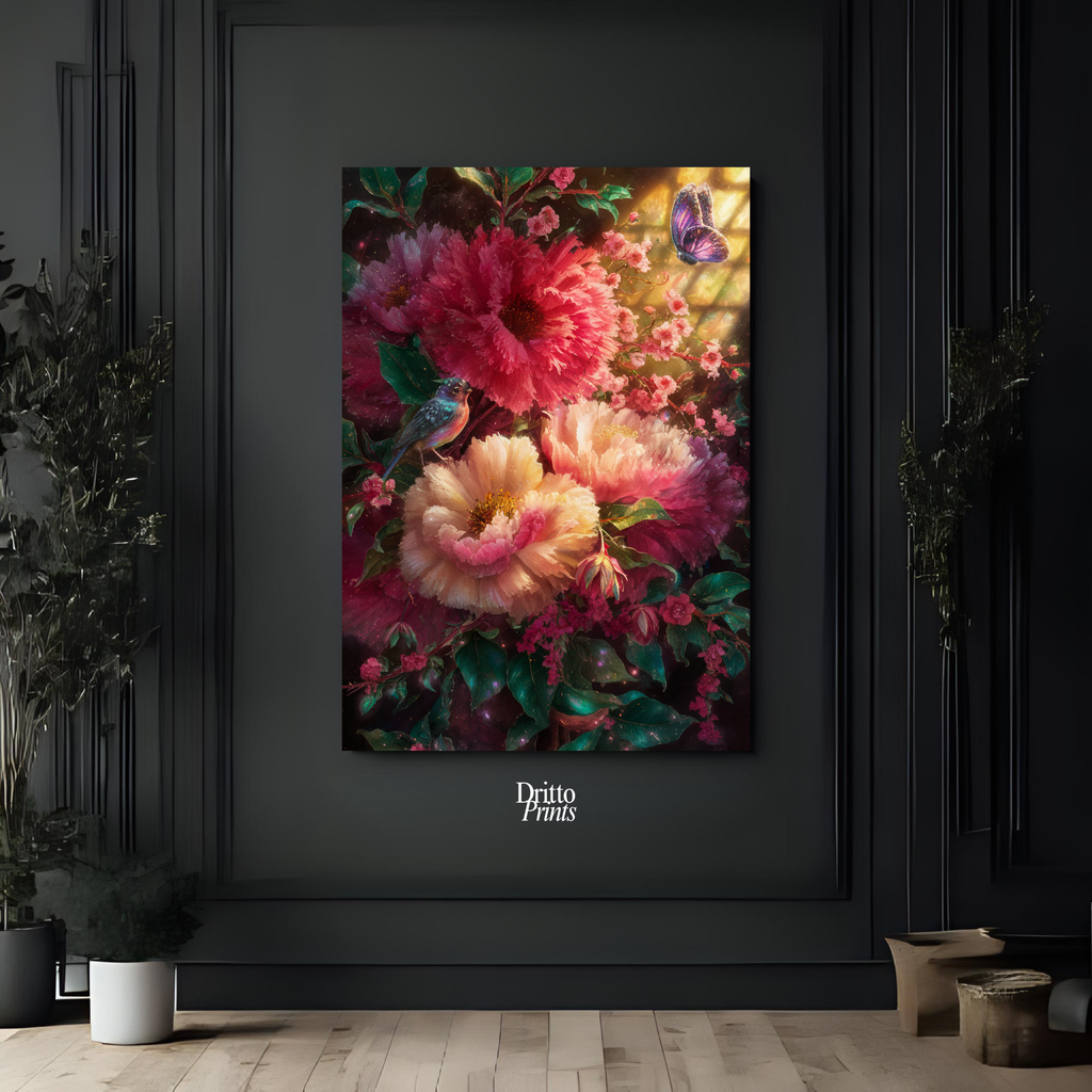 (CD6) Bouquet of Light - Canvas