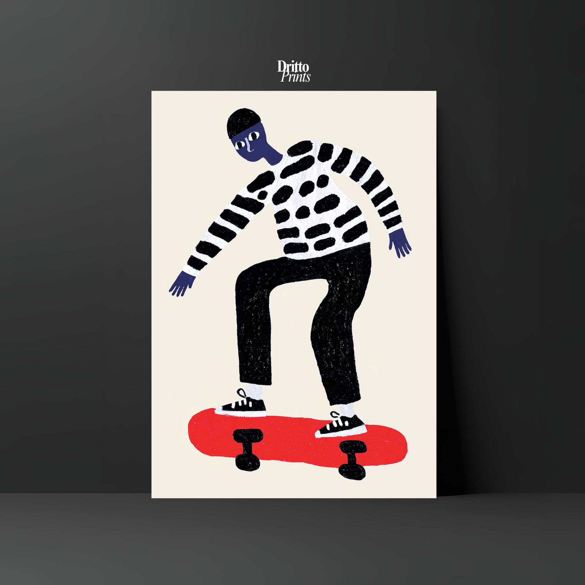 (PD40) Below the Board - Poster