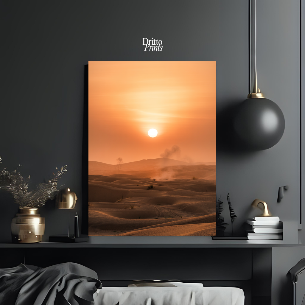 (PD18) Sunburnt Silence - Poster