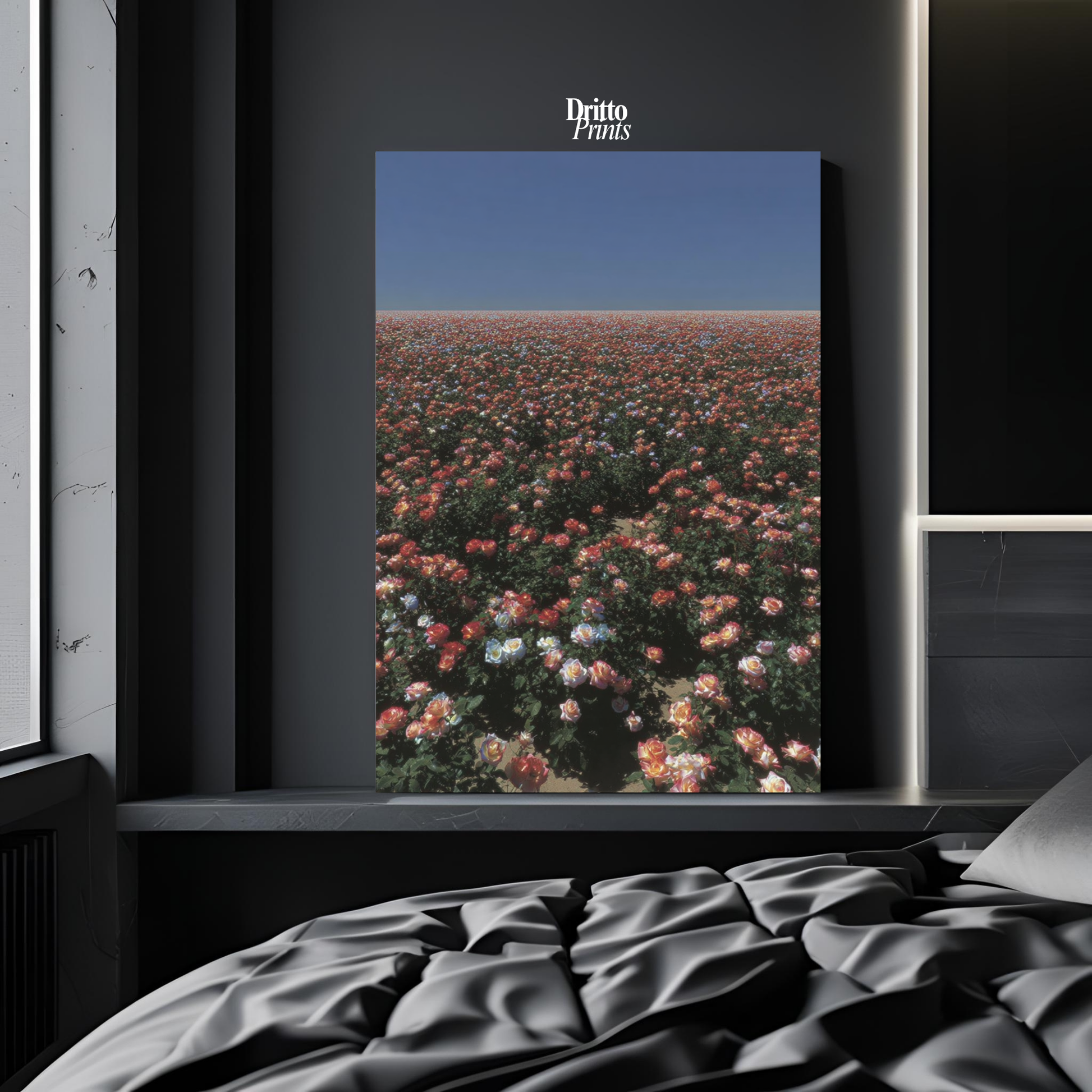 (PD28) Sea of Roses - Poster