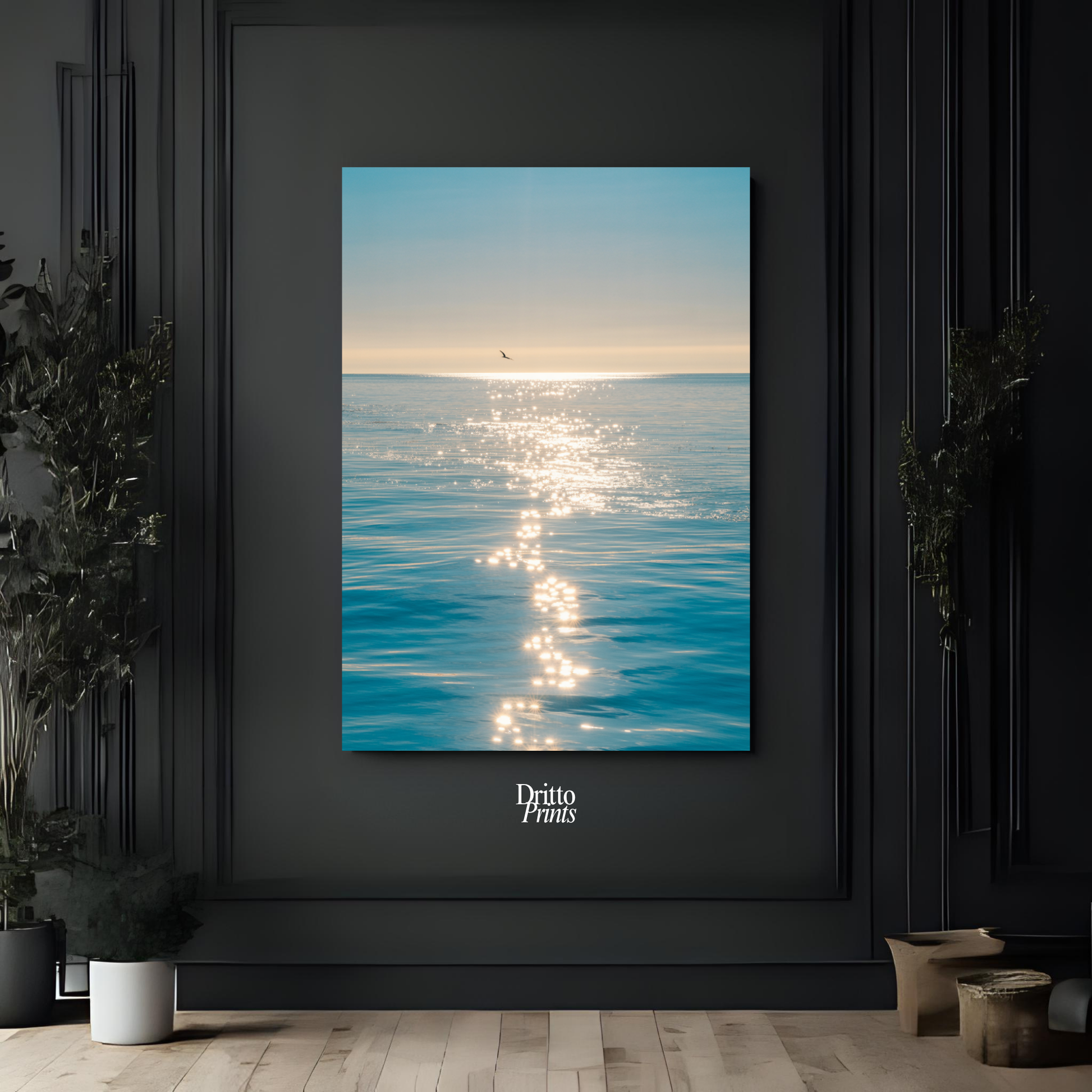 (PD12) A Moment at Sea - Poster