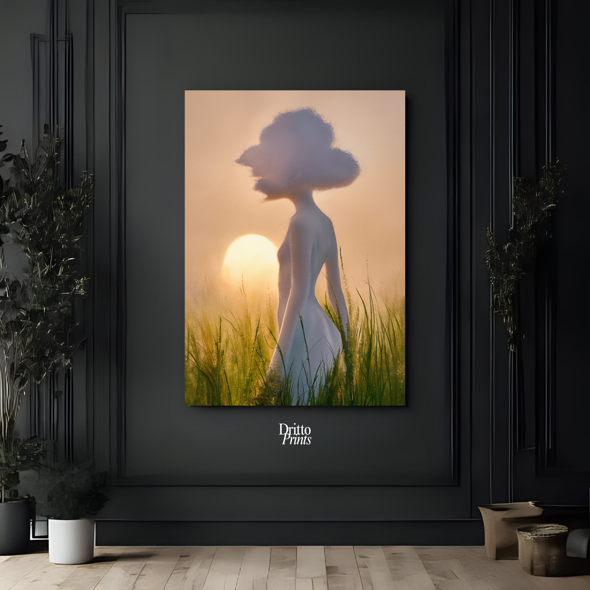 (PD9) Stillness in Bloom - Poster
