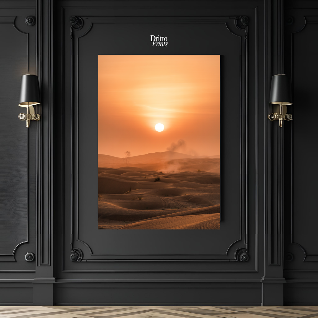 (PD18) Sunburnt Silence - Poster