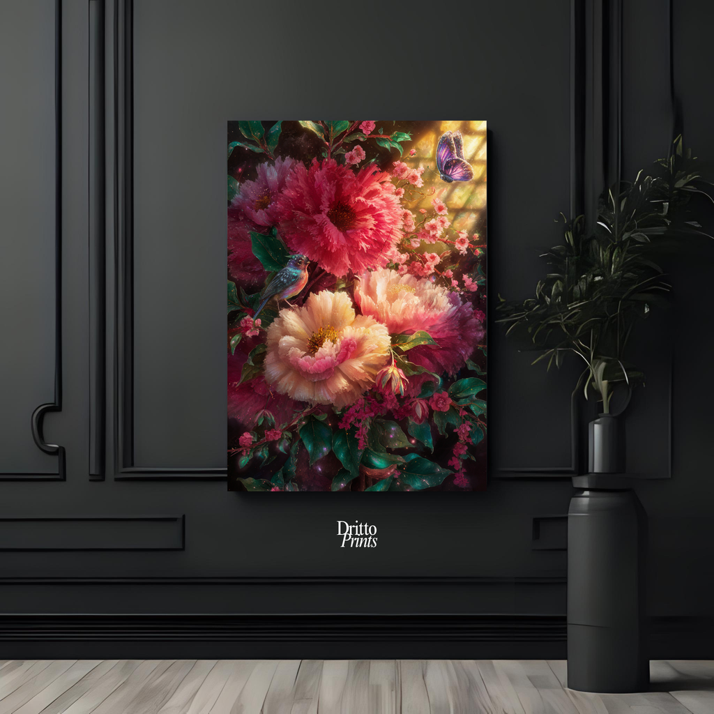 (CD6) Bouquet of Light - Canvas