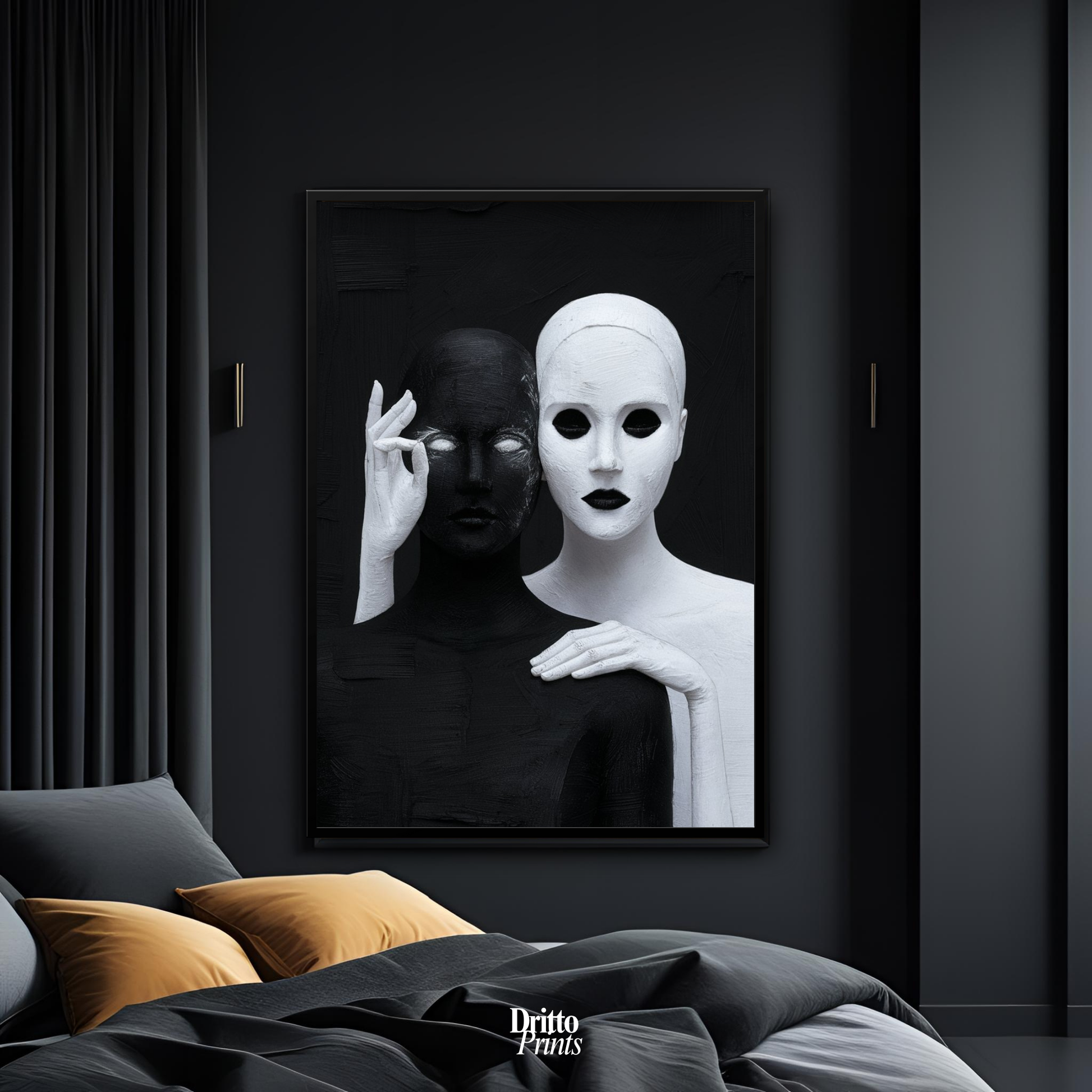 (FD35) The Null Signal - Framed matte paper poster