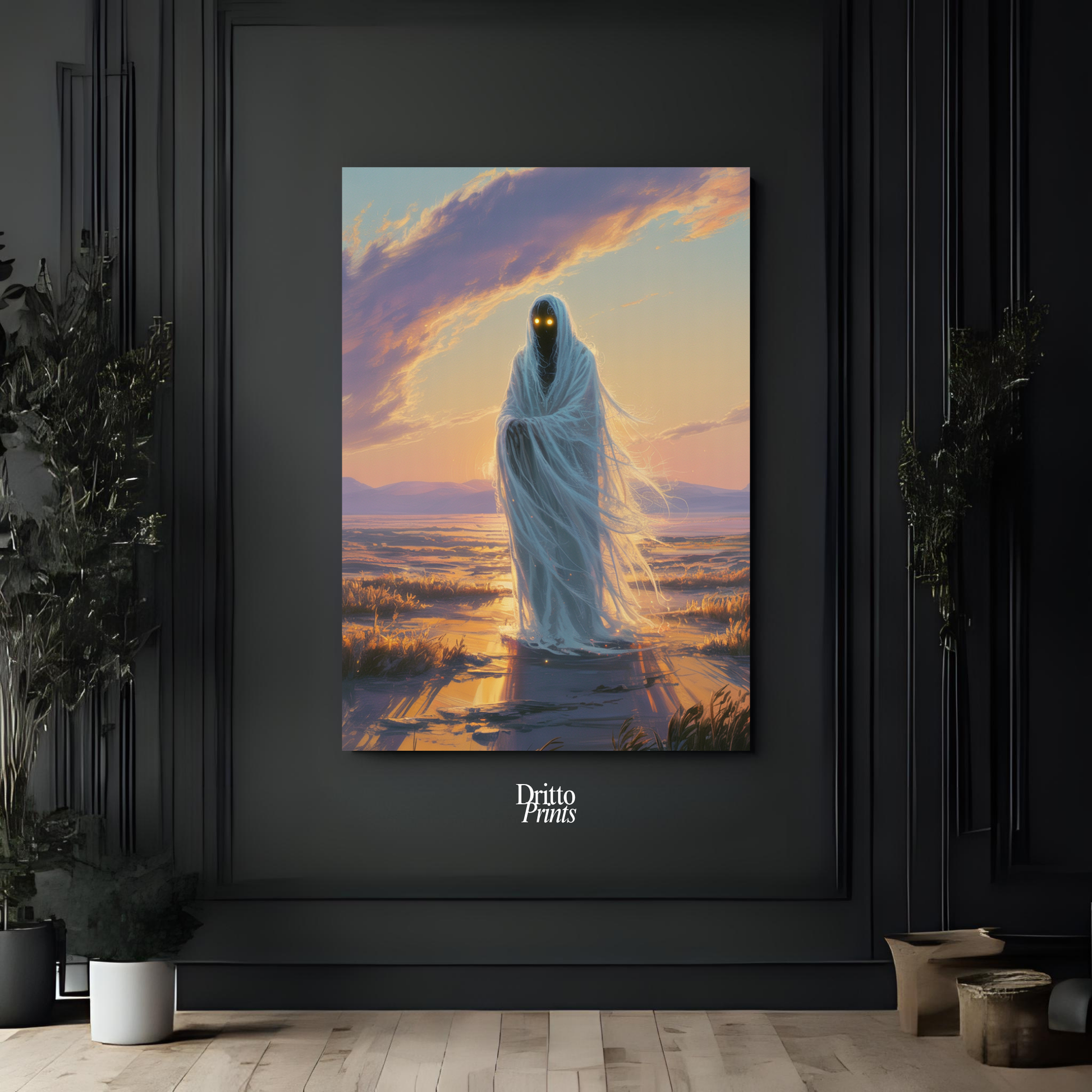 (PD10) Yellow Eyes in the Cosmos - Poster