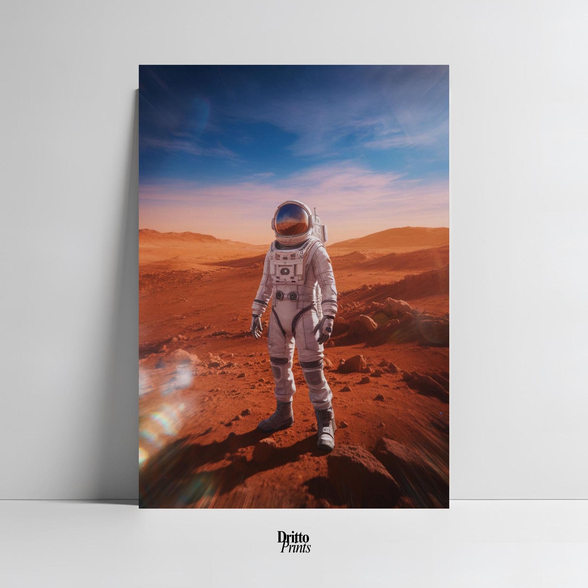 (PD22) Among Crimson Worlds - Poster