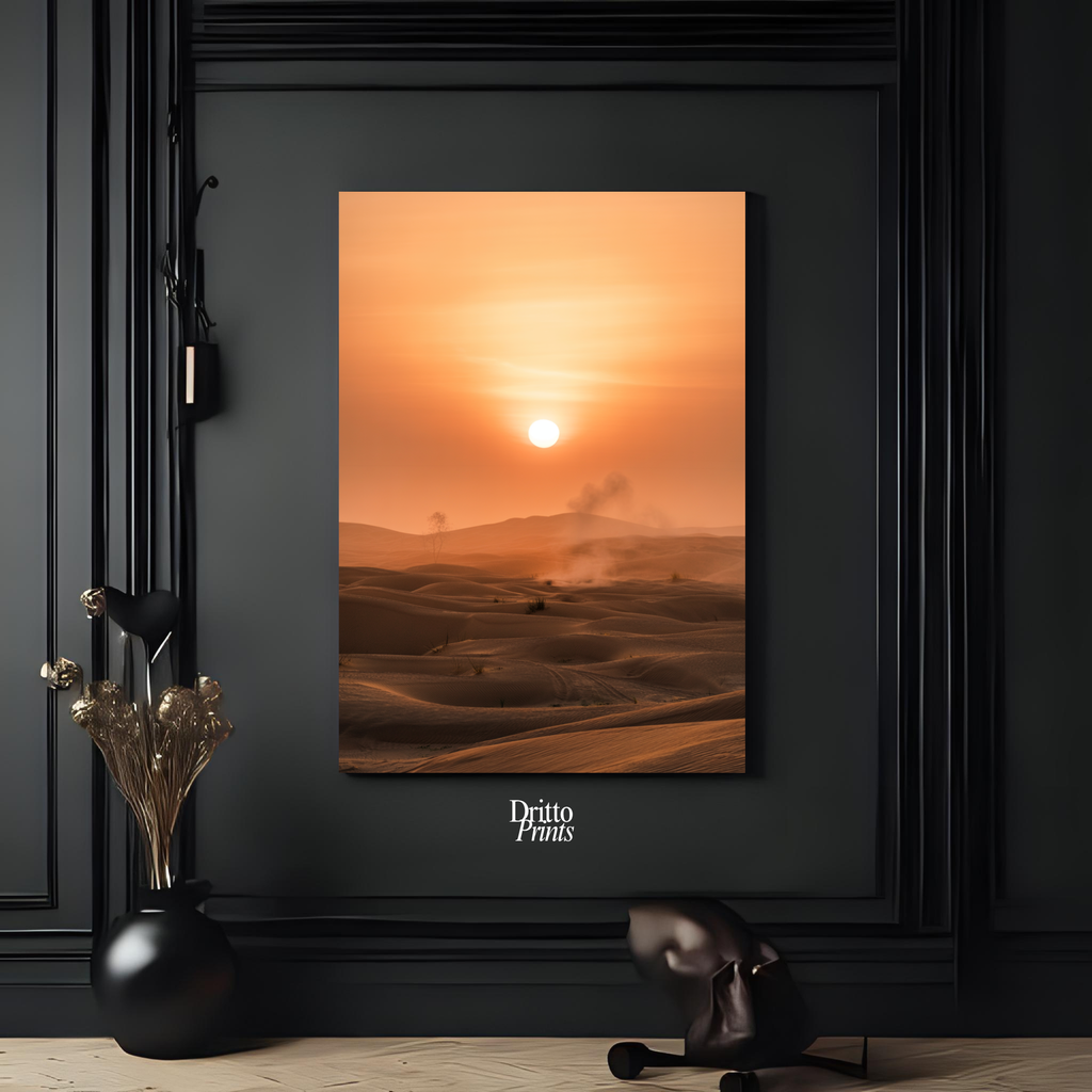 (PD18) Sunburnt Silence - Poster
