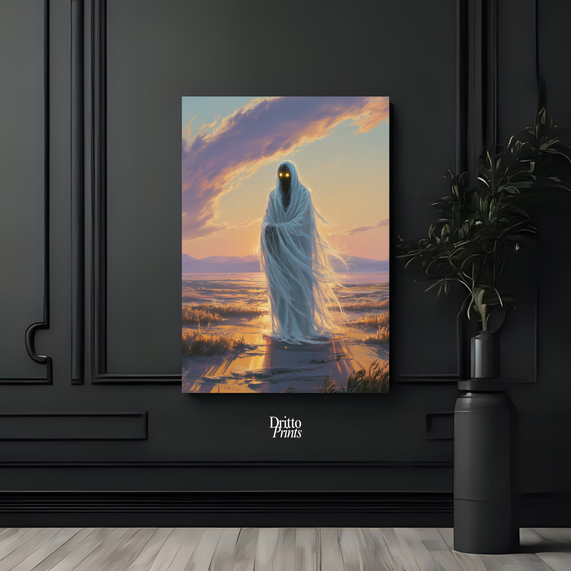 (PD10) Yellow Eyes in the Cosmos - Poster