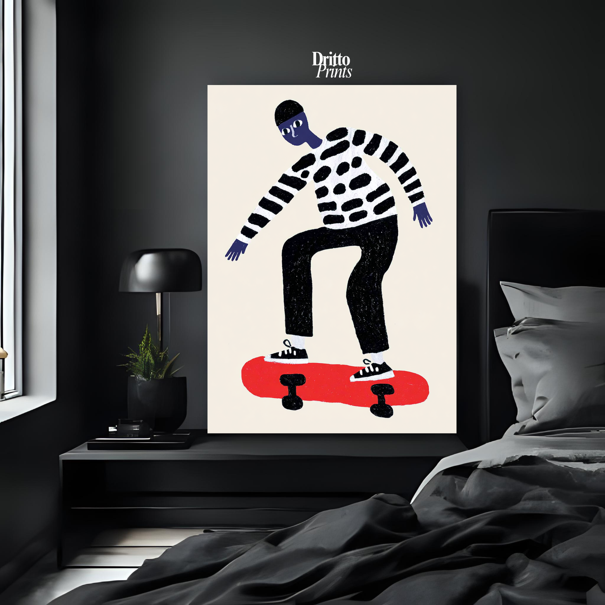 (PD40) Below the Board - Poster