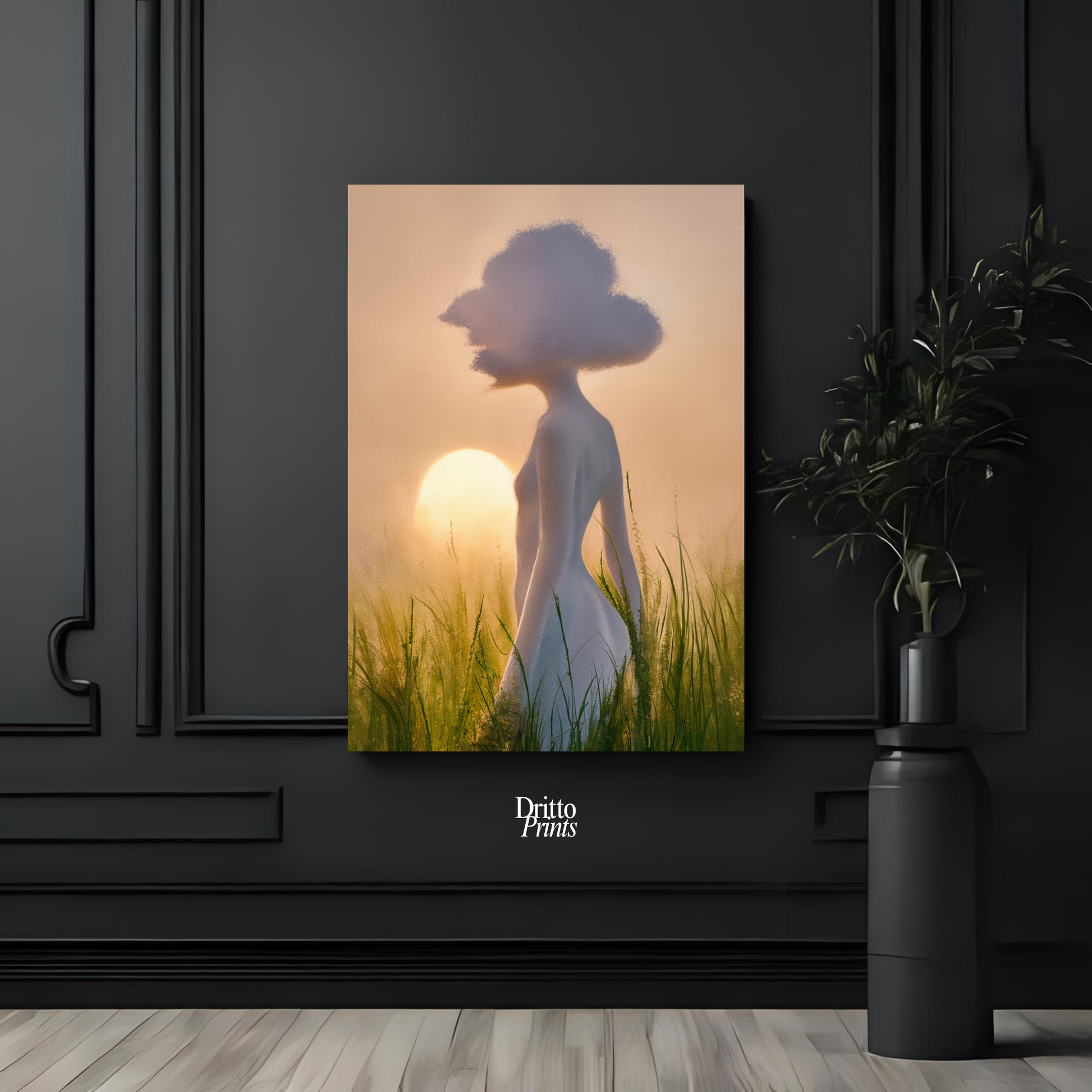 (PD9) Stillness in Bloom - Poster