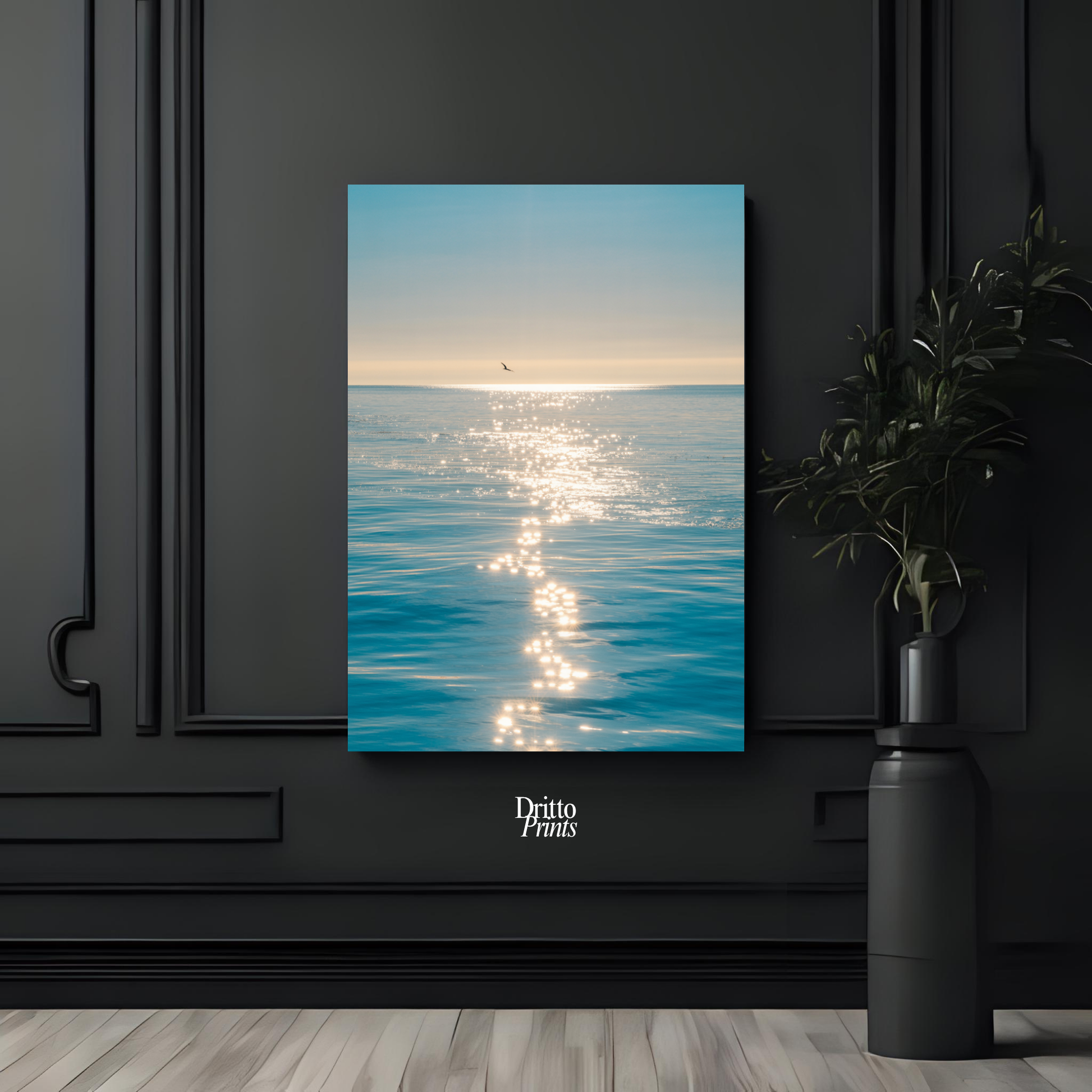 (PD12) A Moment at Sea - Poster