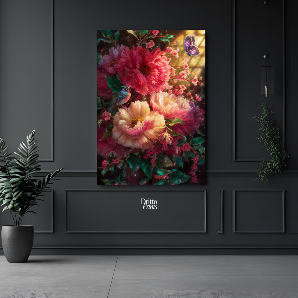 (CD6) Bouquet of Light - Canvas