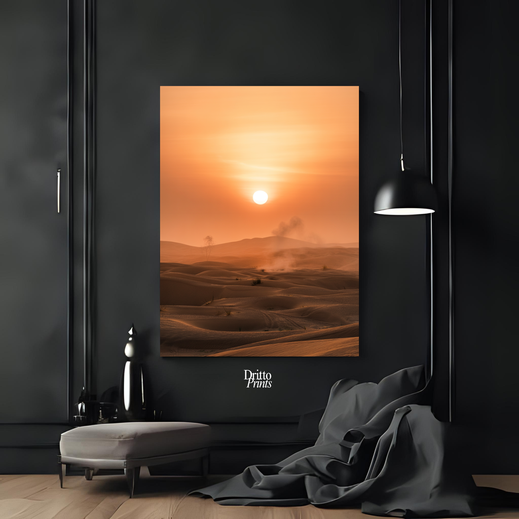 (PD18) Sunburnt Silence - Poster
