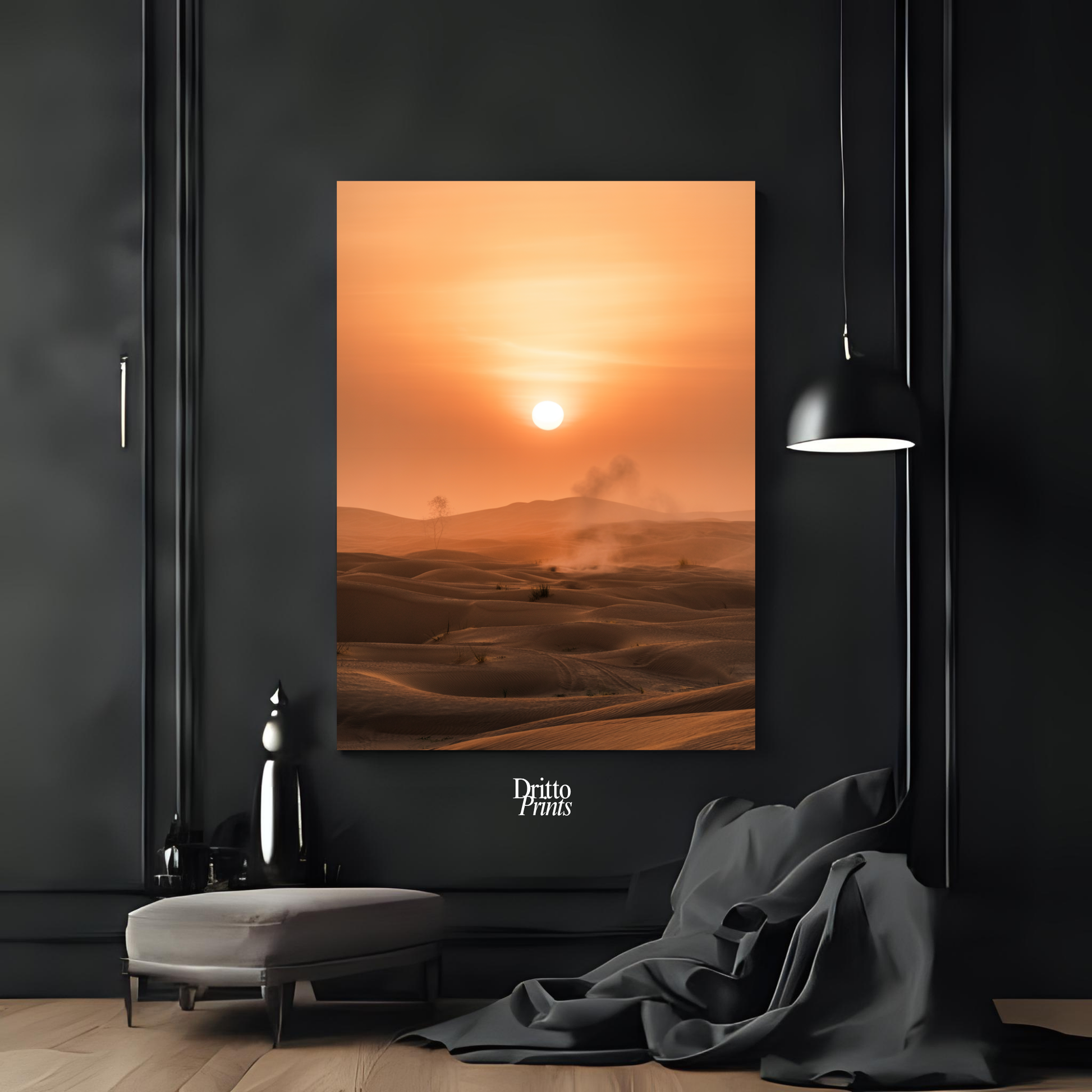 (PD18) Sunburnt Silence - Poster
