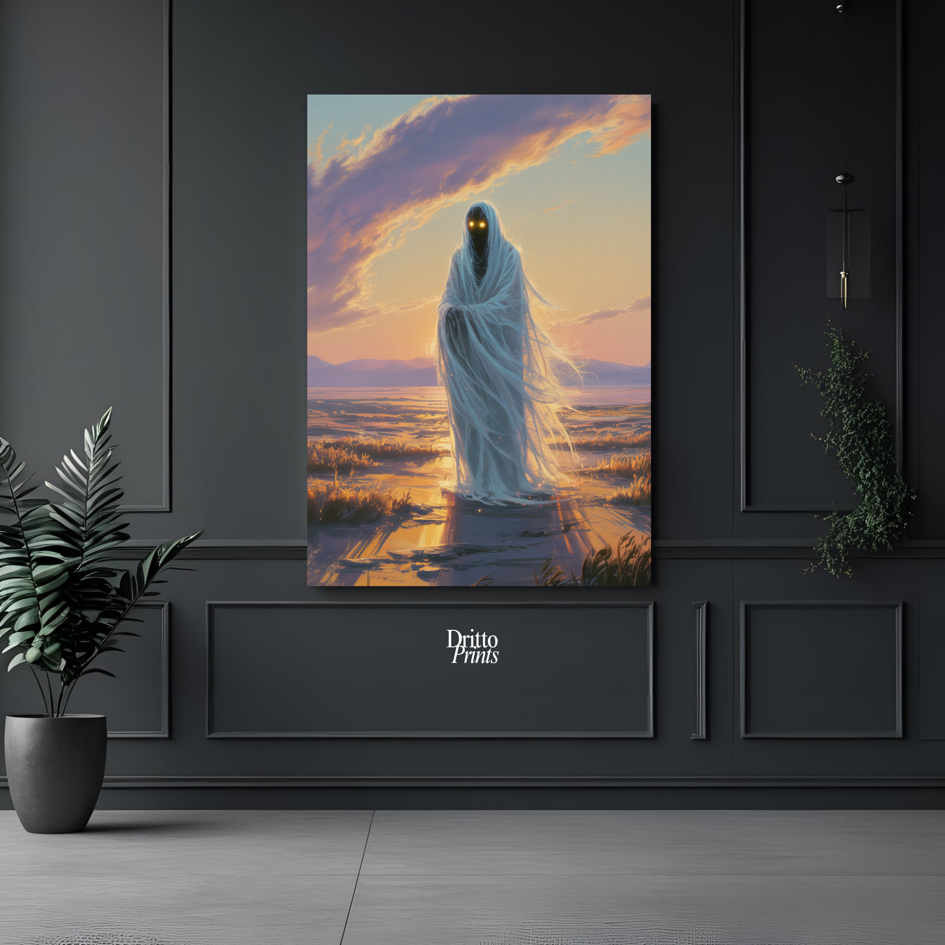(PD10) Yellow Eyes in the Cosmos - Poster
