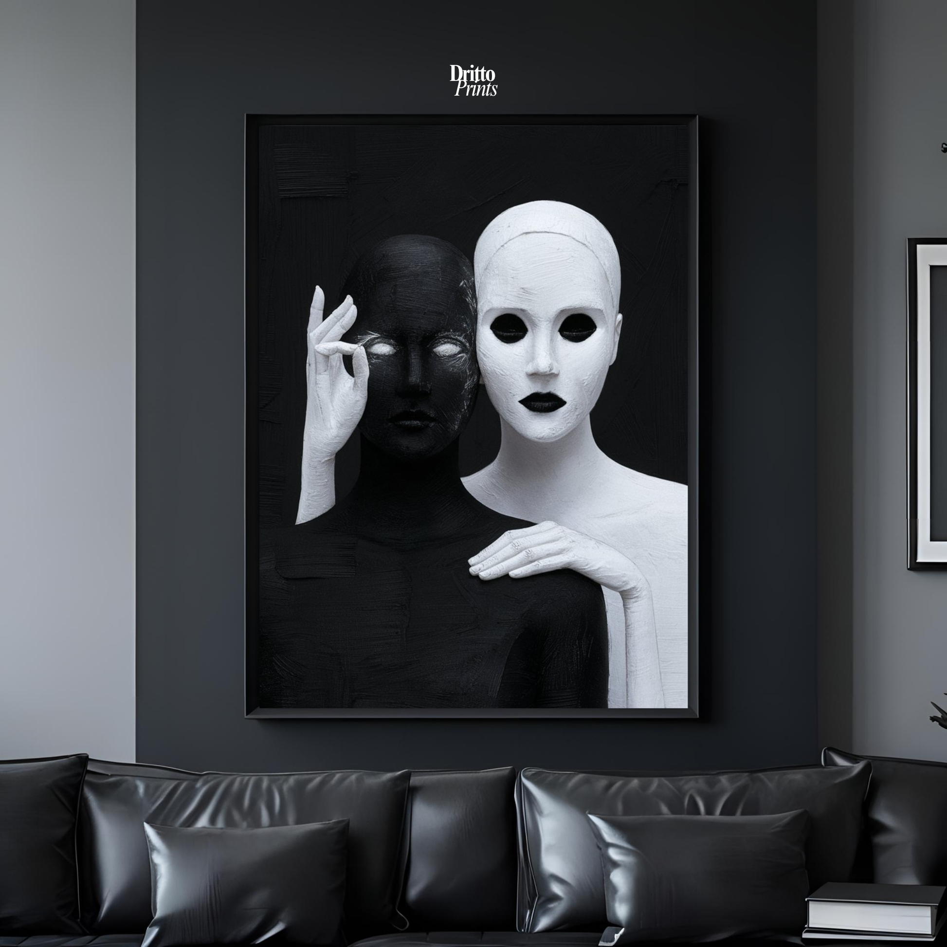 (FD35) The Null Signal - Framed matte paper poster