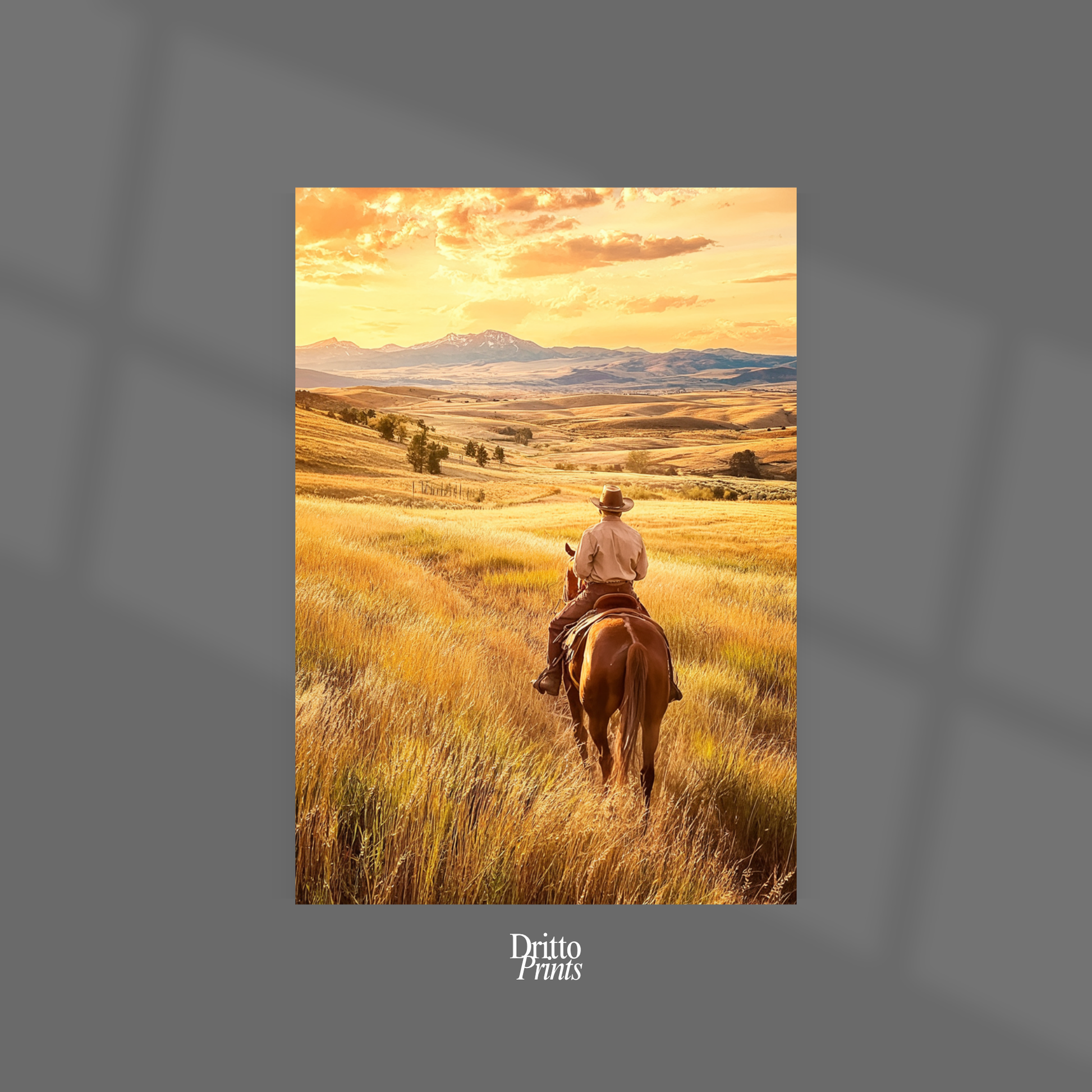 (PD3) The Cowboy Horizon - Poster