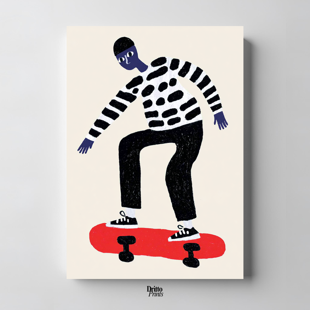 (PD40) Below the Board - Poster